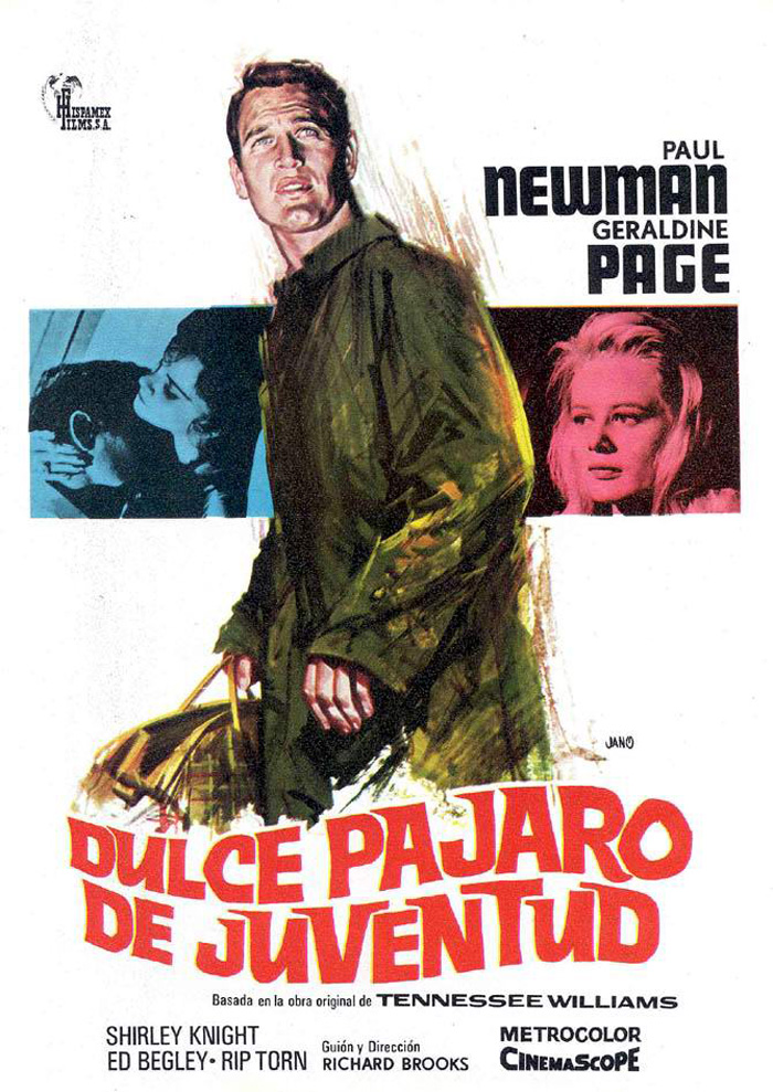 1962 - DULCE PAJARO DE JUVENTUD - Sweet Bird of Youth - 1962