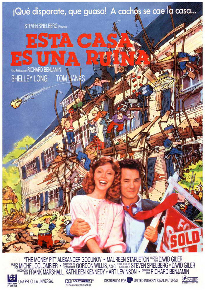 1986 - ESTA CASA ES UNA RUINA - The Money Pit. - 1986